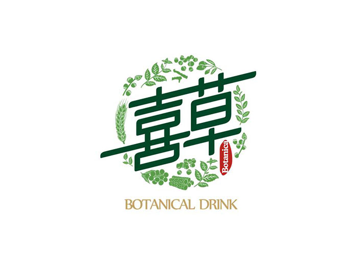 植饮品牌logo设计