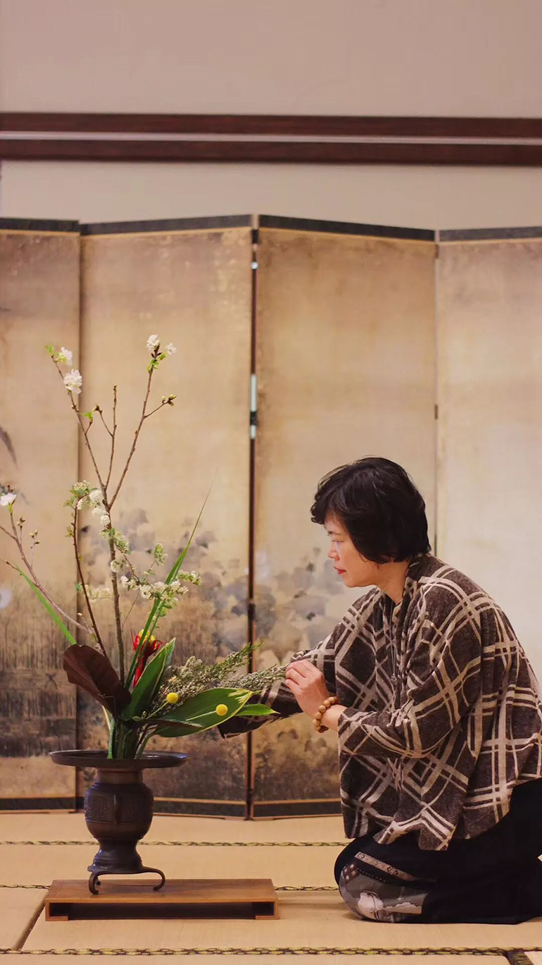 池坊花道 自然之美 池坊花道 自然之美